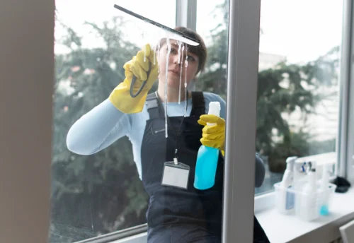Nettoyage de vitres intérieures et extérieures à Ceaulmont